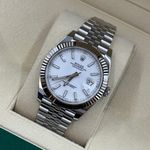 Rolex Datejust 41 126334 (2022) - White dial 41 mm White Gold case (3/8)