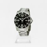 Longines HydroConquest L3.840.4.56.6 (2024) - Zwart wijzerplaat 44mm Staal (1/1)