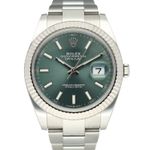 Rolex Datejust 41 126334 (2024) - Groen wijzerplaat 41mm Staal (2/7)