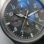 IWC Pilot Double Chronograph IW377805 (2014) - Grey dial 46 mm Steel case (4/8)