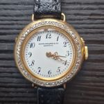 Patek Philippe Vintage 266252 (1910) - White dial 26 mm Gold/Steel case (1/8)