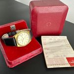 Omega Seamaster 196.0088 (1976) - Champagne wijzerplaat 36mm Goud/Staal (3/8)