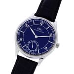 IWC Portuguese Hand-Wound IW544501 (Onbekend (willekeurig serienummer)) - Zwart wijzerplaat 44mm Staal (2/6)