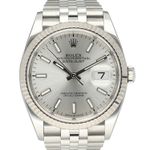 Rolex Datejust 36 126234 (2023) - Zilver wijzerplaat 36mm Staal (2/8)