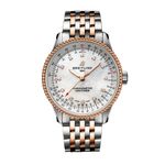 Breitling Navitimer U17395211A1U1 (2023) - Pearl dial 35 mm Gold/Steel case (1/1)