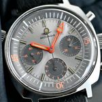 Movado Vintage 206-705-503 (1969) - Grijs wijzerplaat 41mm Staal (2/8)