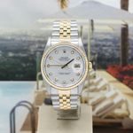 Rolex Datejust 36 16233 (2001) - Silver dial 36 mm Gold/Steel case (4/8)