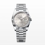 Rolex Day-Date 40 228236 (2023) - Zilver wijzerplaat 40mm Platina (1/1)