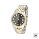 Rolex Datejust 31 278273 (2021) - Grey dial 31 mm Gold/Steel case (4/8)