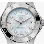 TAG Heuer Aquaracer WBP1313.BA0005 (2024) - Pearl dial 34 mm Steel case (1/1)