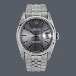 Rolex Datejust 36 16200 (1993) - Grijs wijzerplaat 36mm Staal (1/1)