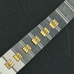 Cartier Santos 0907 (1990) - Wit wijzerplaat 25mm Goud/Staal (7/8)