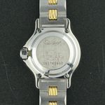 Cartier Santos 0907 (1990) - Wit wijzerplaat 25mm Goud/Staal (4/8)
