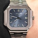 Patek Philippe Cubitus 7128/1G-001 (2025) - Black dial 40 mm Steel case (1/4)