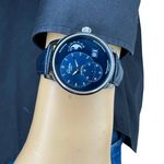 Glashütte Original PanoMaticLunar 1-90-02-46-32-61 (2024) - Blauw wijzerplaat 40mm Staal (3/8)