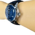 Glashütte Original PanoMaticLunar 1-90-02-46-32-61 (2024) - Blauw wijzerplaat 40mm Staal (5/8)