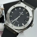 Hublot Classic Fusion 511.NX.1171.RX (2023) - Black dial 45 mm Titanium case (1/8)