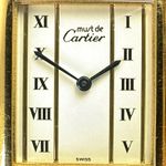 Cartier Tank 681006 (1990) - White dial 23 mm Gold/Steel case (8/8)