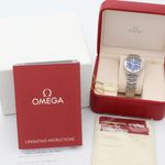 Omega Seamaster 2263.80 (2010) - Blauw wijzerplaat 36mm Staal (2/8)