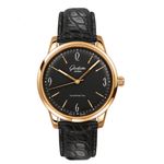 Glashütte Original Sixties 1-39-52-02-01-04 (2023) - Black dial 39 mm Rose Gold case (1/1)