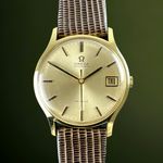 Omega De Ville 162.046 (1970) - Gold dial 33 mm Gold/Steel case (1/8)