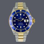 Rolex Submariner Date 16613 (1993) - Blue dial 40 mm Gold/Steel case (1/1)