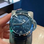 Panerai Luminor Marina PAM03313 (2025) - Blauw wijzerplaat 44mm Staal (3/4)