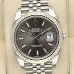 Rolex Datejust 41 126334 (2022) - Grey dial 41 mm Steel case (1/8)