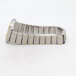 Cartier Santos Galbée 1057930 (1990) - Wit wijzerplaat 35mm Goud/Staal (4/8)