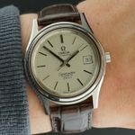 Omega Seamaster 166.128 (1973) - White dial 38 mm Steel case (2/8)