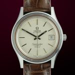 Omega Seamaster 166.128 (1973) - White dial 38 mm Steel case (1/8)