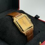 Cartier Santos Dumont WGSA0111 (2024) - Gold dial 34 mm Yellow Gold case (4/8)