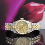 Rolex Lady-Datejust 69173 (1997) - Champagne dial 26 mm Gold/Steel case (2/8)