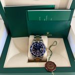 Rolex Submariner Date 16613 (1989) - Blue dial 40 mm Gold/Steel case (2/5)