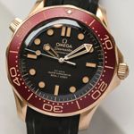 Omega Seamaster Diver 300 M 210.92.42.20.01.003 (2025) - Zwart wijzerplaat 42mm Roségoud (4/5)