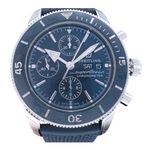 Breitling Superocean Heritage II Chronograph A13313161C1S1 (2024) - Blauw wijzerplaat 44mm Staal (1/8)