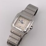 Cartier Santos Galbée 987901 (1993) - White dial 29 mm Steel case (1/6)