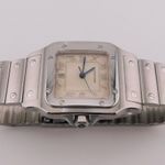 Cartier Santos Galbée 987901 (1993) - White dial 29 mm Steel case (3/6)