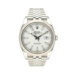 Rolex Datejust 41 126334 (2023) - Wit wijzerplaat 41mm Staal (2/8)