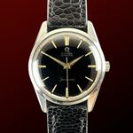 Omega Seamaster 166.002 (1961) - Zwart wijzerplaat 33mm Staal (1/8)