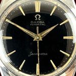 Omega Seamaster 166.002 (1961) - Zwart wijzerplaat 33mm Staal (8/8)