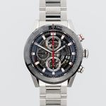 TAG Heuer Carrera Calibre HEUER 01 CAR201W.BA0714 (2020) - Grey dial 43 mm Steel case (1/8)