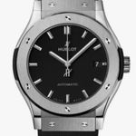 Hublot Classic Fusion 542.NX.1171.RX (2024) - Zwart wijzerplaat 42mm Titanium (1/1)