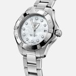 TAG Heuer Aquaracer Lady WBP1313.BA0005 (2024) - Parelmoer wijzerplaat 34mm Staal (1/1)