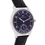 IWC Portuguese Hand-Wound IW544501 (Unknown (random serial)) - Black dial 44 mm Steel case (4/8)