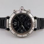 Cartier Pasha Seatimer 2995 (2008) - Zwart wijzerplaat 42mm Staal (3/5)