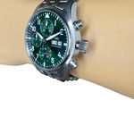 IWC Pilot Chronograph IW388104 (2024) - Groen wijzerplaat 41mm Staal (4/8)