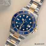 Rolex Submariner Date 126613LB (Onbekend (willekeurig serienummer)) - Blauw wijzerplaat 41mm Goud/Staal (1/8)