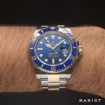 Rolex Submariner Date 126613LB (Onbekend (willekeurig serienummer)) - Blauw wijzerplaat 41mm Goud/Staal (7/8)