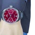 IWC Portuguese Automatic IW500714 (2022) - Red dial 42 mm Steel case (3/8)